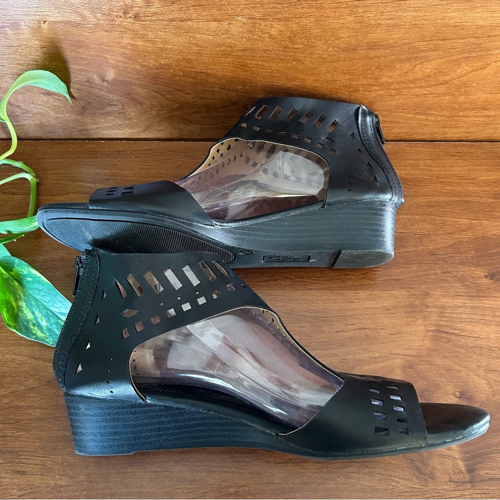 🖤DEXFLEX Comfort • Wedge Sandals - Picture 4 of 13